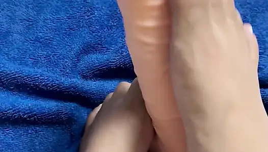 Hot Pack für Fußliebhaber Fußfotos Fußmasturbation sahnige Füße