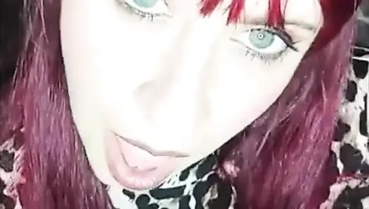 Your Favorite Argentinian Redhead Today Is Your Whore Without Limits! Roleplay JOI