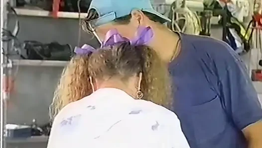 He Shows His Stepsister Where the Hammer Hangs