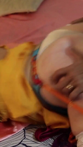 Powerful moment from "2219 (02) - Amateur French Couple, Clothed Sex, Satin Lingerie, Rimming, Doggystyle"