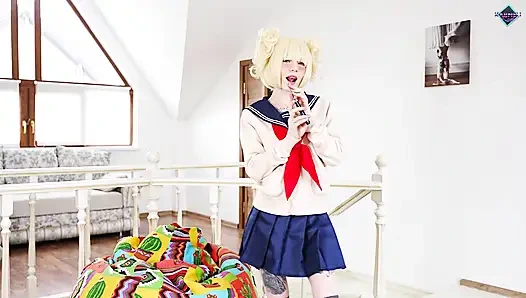 Himiko toga suka banget dicrot di dalam sama kontol dan memek