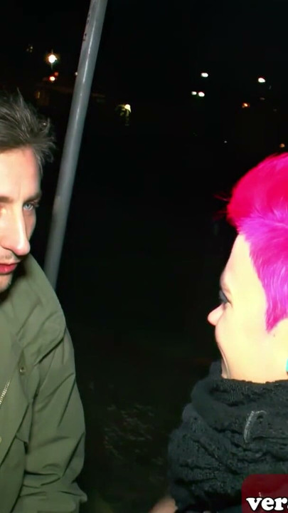 German wife with short pink hair fucked by the street | Clip 1