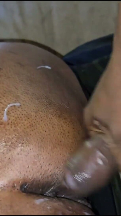 Empty A Huge Load Of Cum On Wife Ass | Clip 1