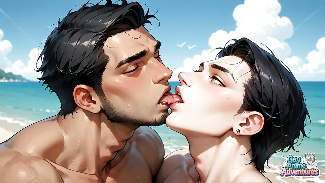 Un tip musculos îi place un punct culminant de futai în cur pe plajă, acoperit în Enjoy Jam - cel mai bun Gay XXX!