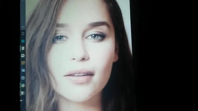 Трибьют спермы для Emilia Clleke, мега трибьют для спермы, подборка