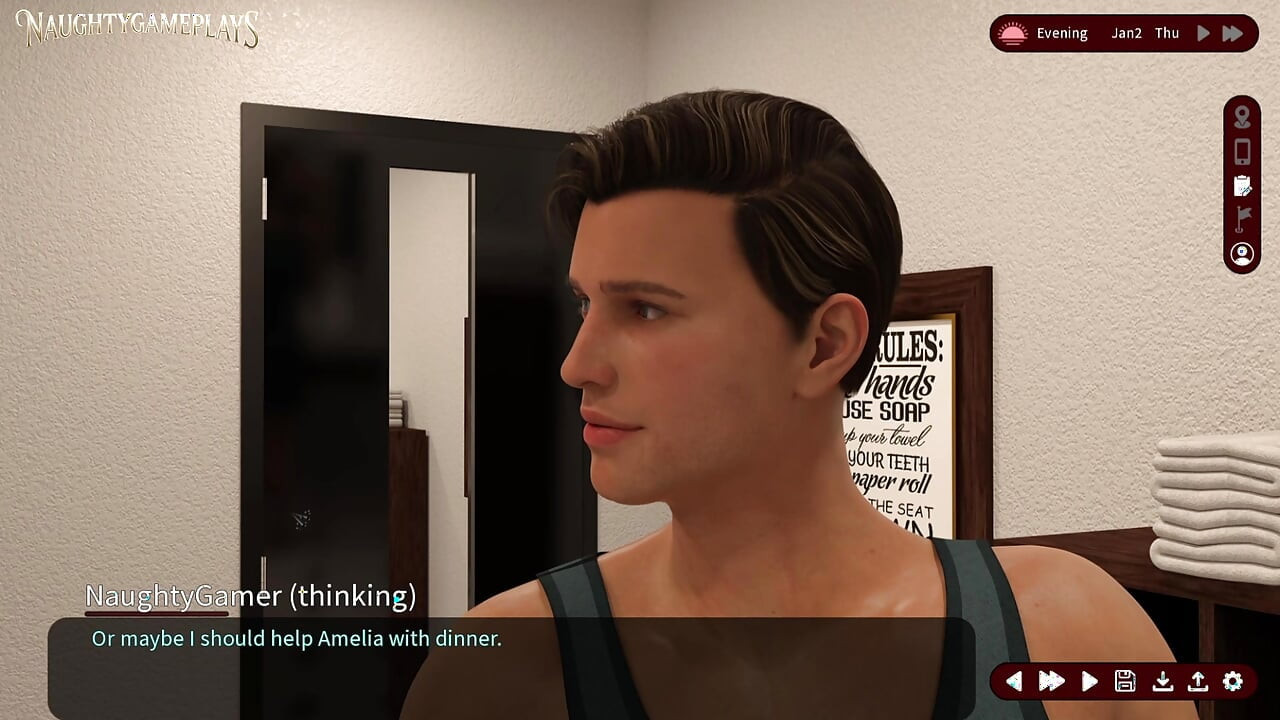 Happy Married Couple - Whispers of Desire part 01 By Mr_Fable - 3D Porn Game