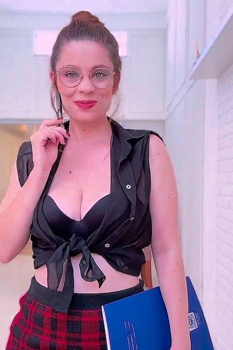 Blowjob on the Teacher