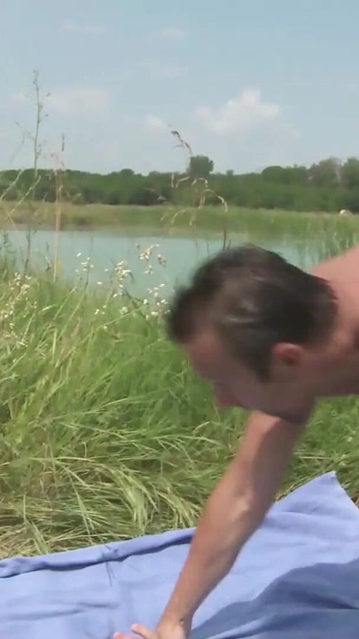 Key moment from "Slim Nudism Teen Seduce to Beach Ass Sex by Stranger Voyeur"