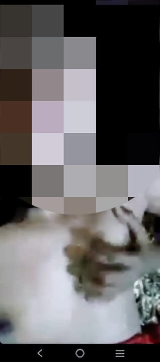 A video call with a friend's wife even naked makes me masturbate part2
