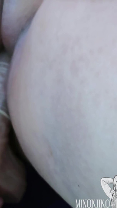 Jumbo Dildo Deep in Asian Hijabi Sensitive Chubby MILF Pussy For Spiritual Satisfaction - Minokiiko | Clip 1
