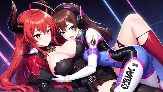 Pertemuan animasi fantasi bersama