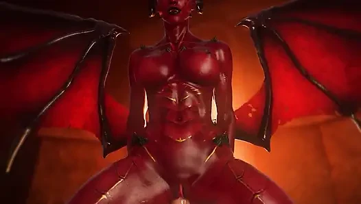 Orgazm olan kovboy kızda oc succubus