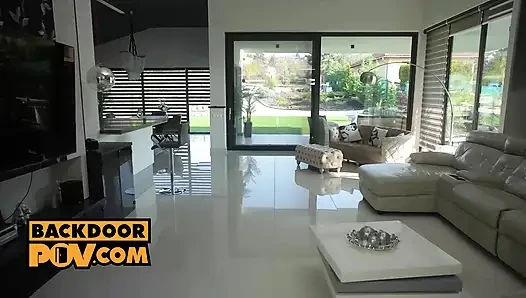 Bakış açısı - bakış açısı kitty li ile ilk kez anal sikişiyor