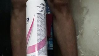 Fucking a deodorant can