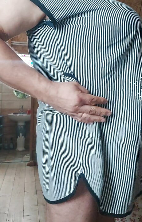 my wife's underwear.
