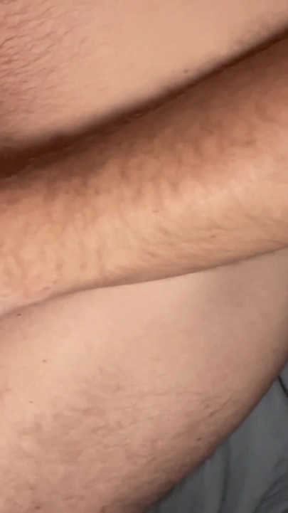 Sex with my roommate, fucking her tight wet pussy with cum on her hairy pussy | Clip 1