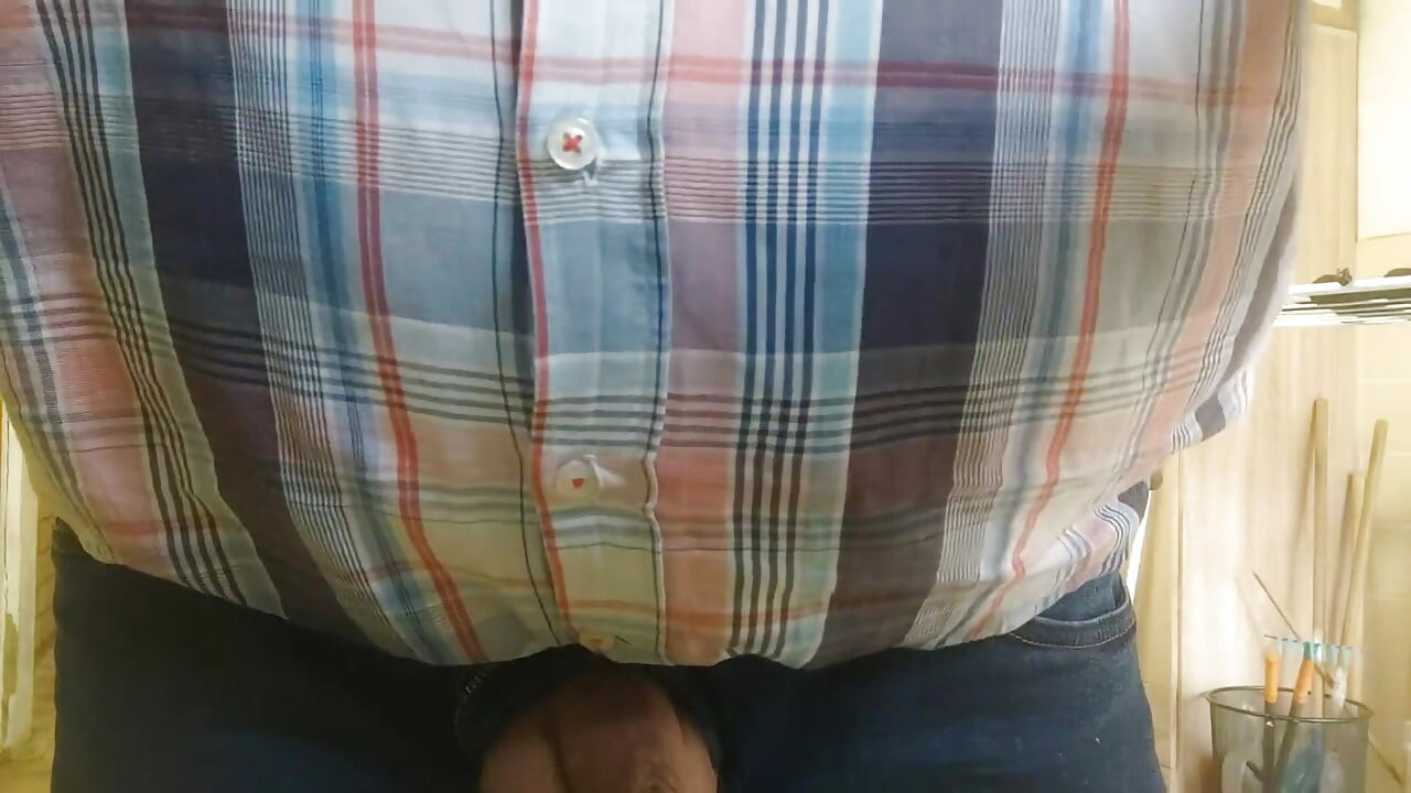 Clothed Wankingwith Wifes Dirty Pants and Hot Balls