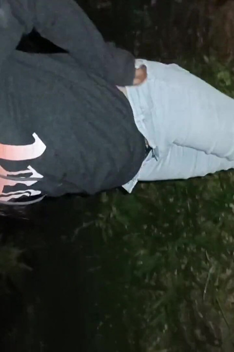 Sex with a Rich Ass Friend After the Party Gets Recorded Peeing in the Bush