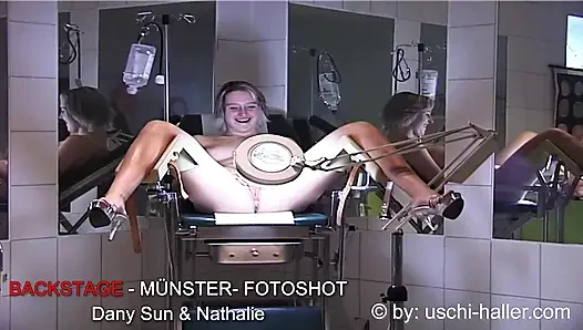 Backstage at a Photo Shoot with Dany Sun and Teen Nathalie