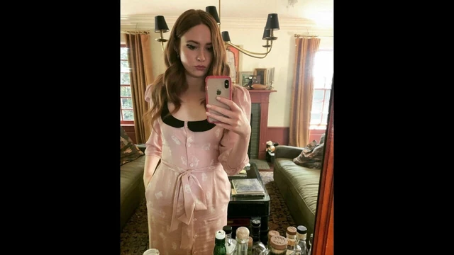 Karen Gillan does more press for Gunpower Milkshake