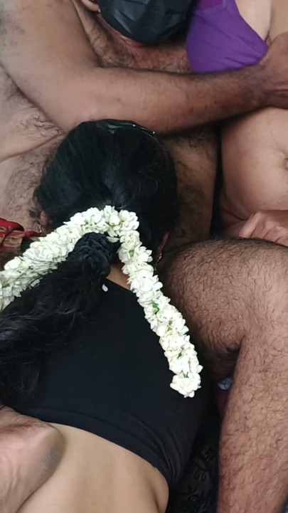 New married couples enjoying hot threesome | Clip 2