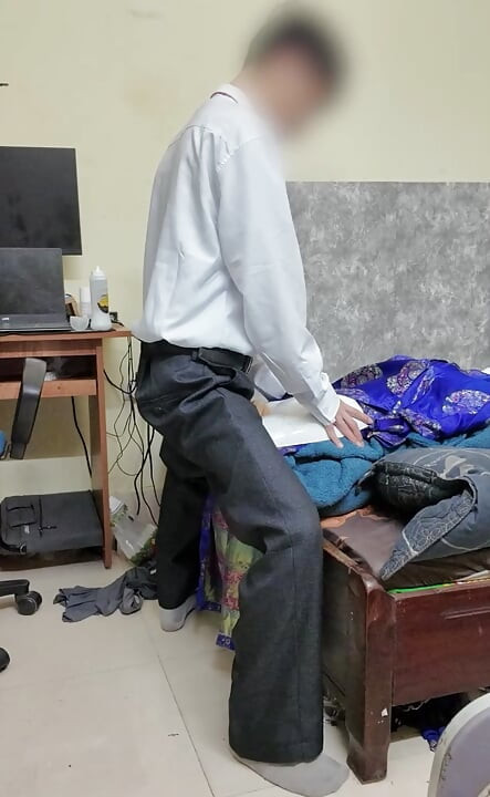 old man office