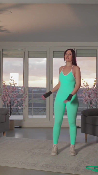 Hot MILF Jeny Smith works out in leggings and gets naked later | Clip 1