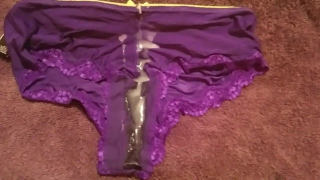 Cum in buddy's wife dirty panties