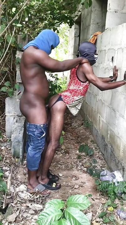 New Year Day Risky OutDoor sex