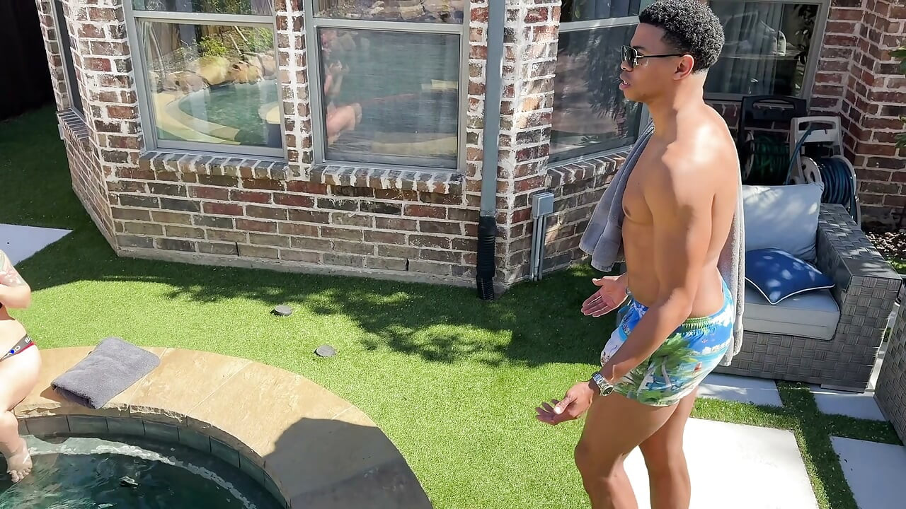 Alternative MILF Gets Fucked in Pool by BBC