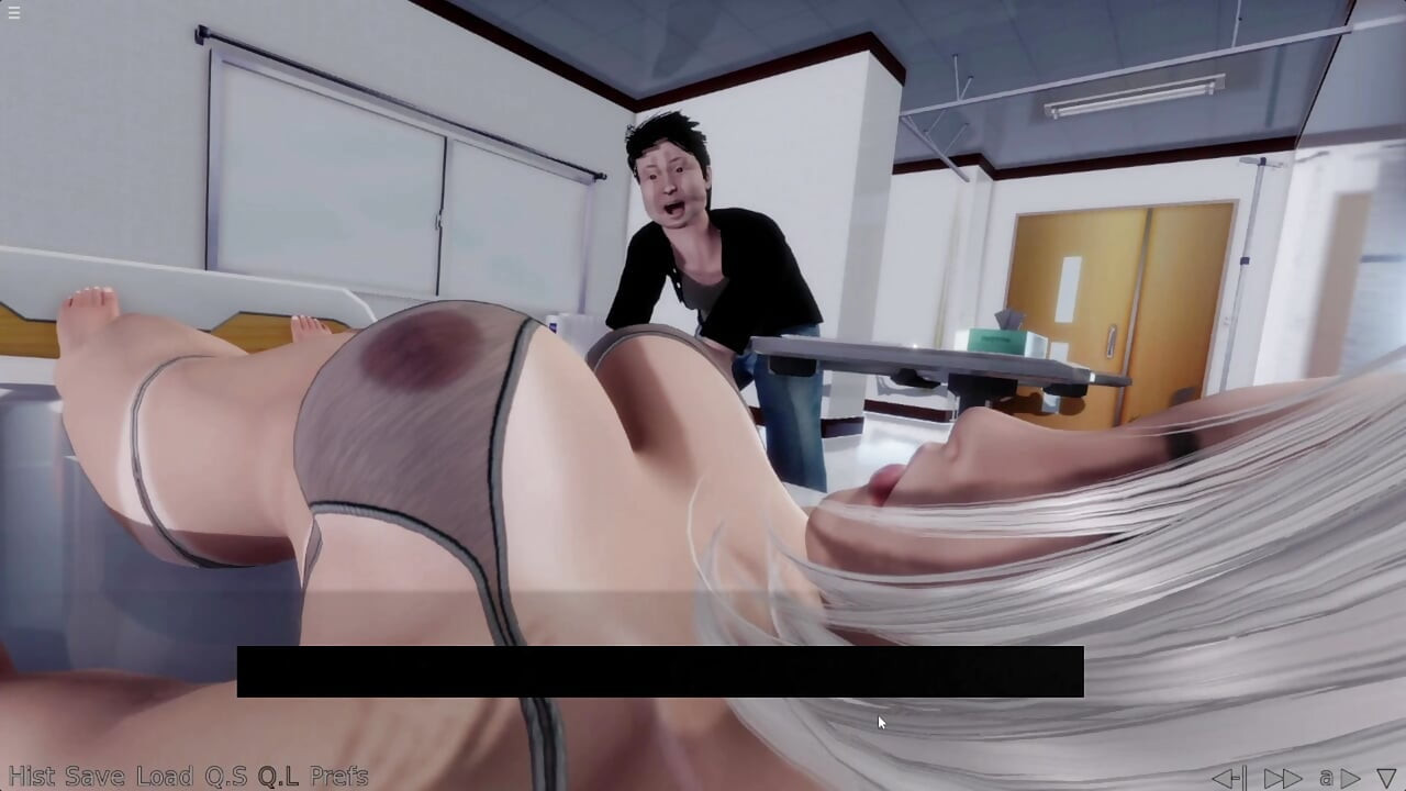 Japonesa meia-irmã fodida por meio-irmão no hospital
