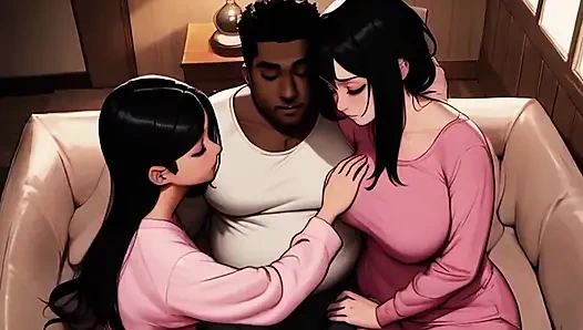 Stepmom Catches Stepdad Fucking Stepdaughter and Understands