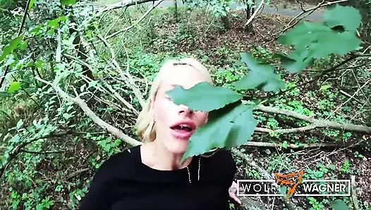 Kevin White  and HarleenVan Hynten went wild during their outdoor sex in Berlin! WolfWagner