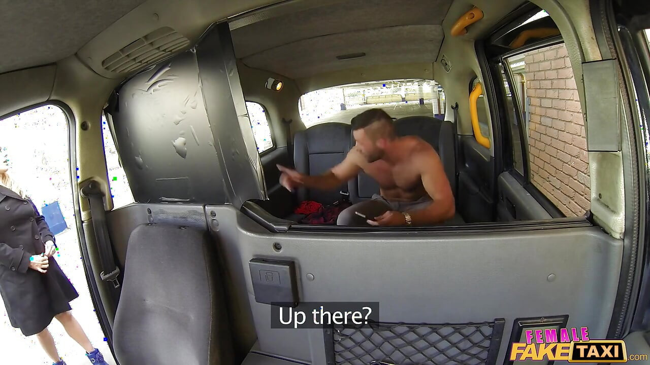 Female Fake Taxi - Horny Big Tit Max Takes a Risk Flashing in a Parking Lot & Scores a Filthy Car Fuck & Anal Fun