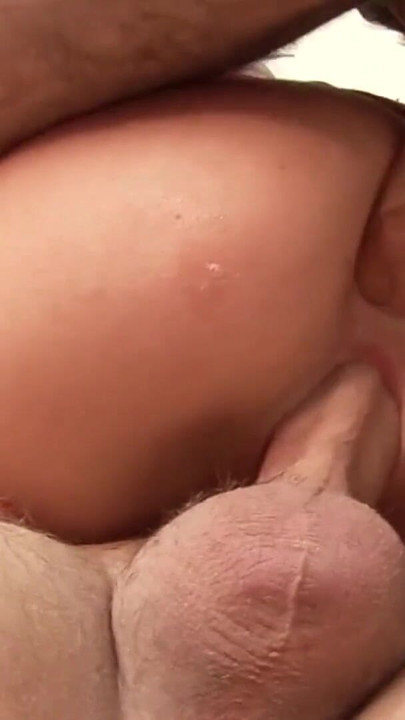 Powerful moment from "Skinny Teen seduced to Rough Anal DP MMF Threesome by old Guys"