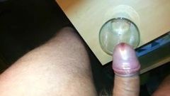 1st prostate milking with cum