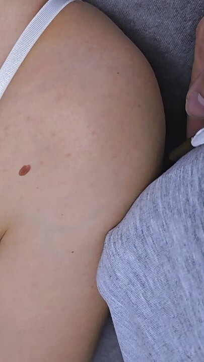 Forbidden Touch On Public! Shameless Stranger Touch Her With His Dick on Crowded Bus and Ejaculate Under Her Skirt