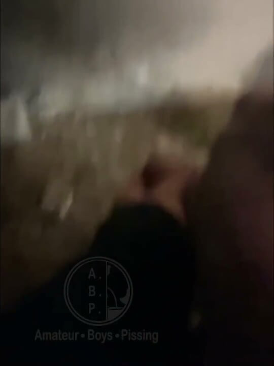 Compilation of Amateur Boys Pissing in the Street