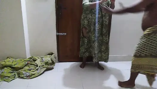 Fuck Neighbor Big Ass Stepaunty and Cum on Her Back