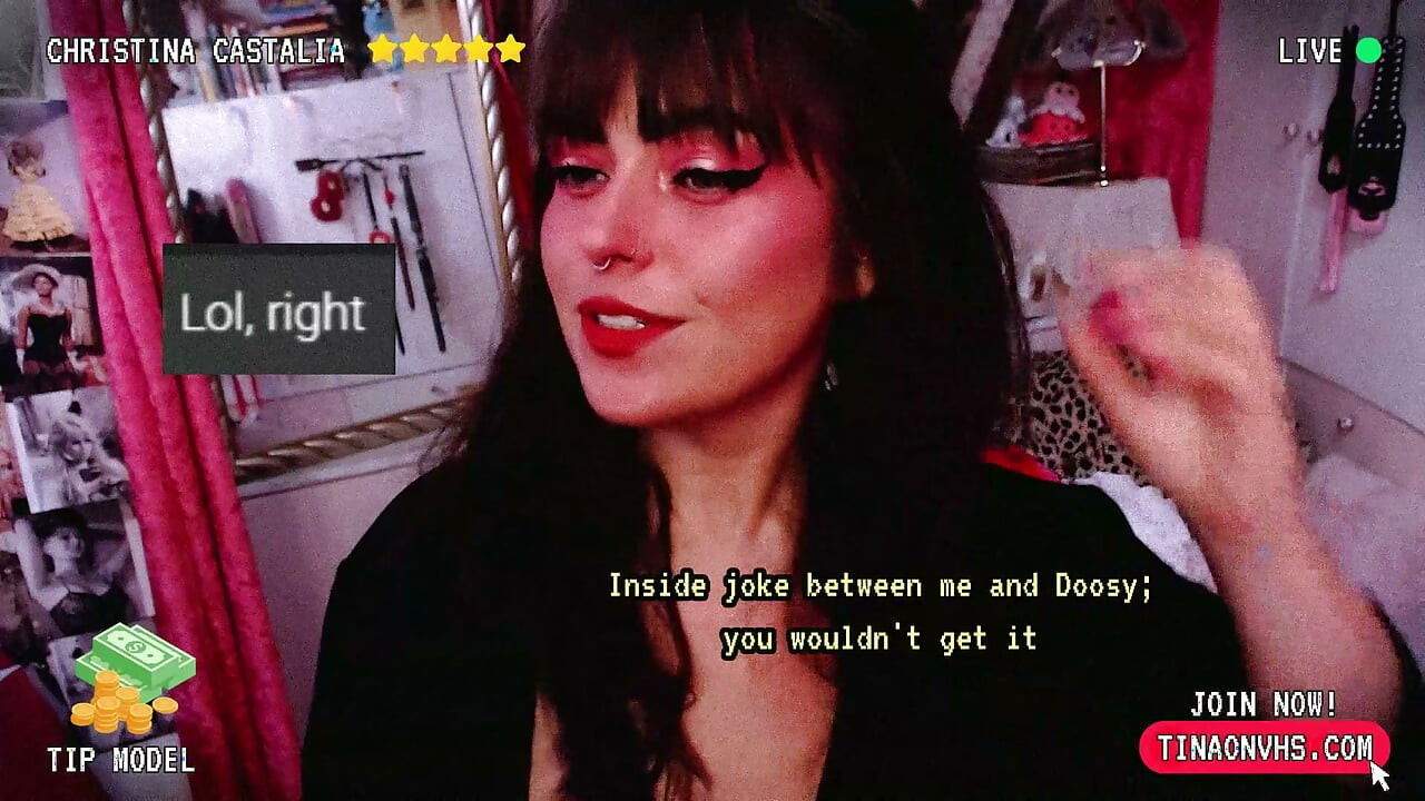 TinaTeaseTV - Special de Halloween - LOCKTOBER GONE WRONG (sau right?)