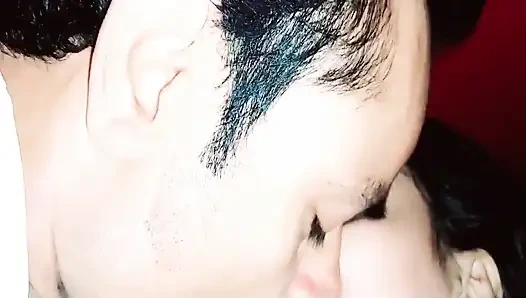 Video rekaman seks romantis pasangan india lagi asik nyepong kontol