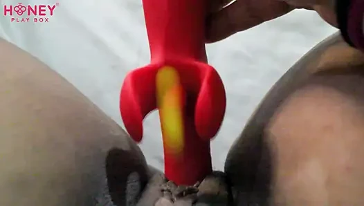 Testing my new super powerful vibrator until I'm done
