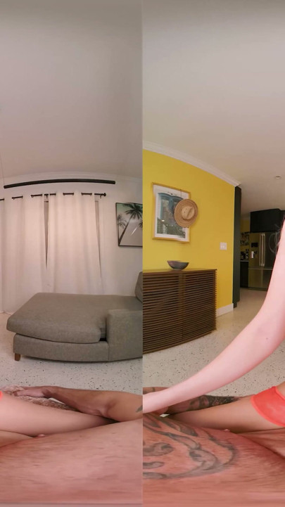 BaDoinkVR Skyler Storm Has Come Over To Apologize For Missing Your Birthday | Clip 1