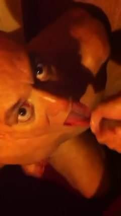 CUM EATING 2