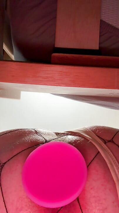 Sissy training small dildo