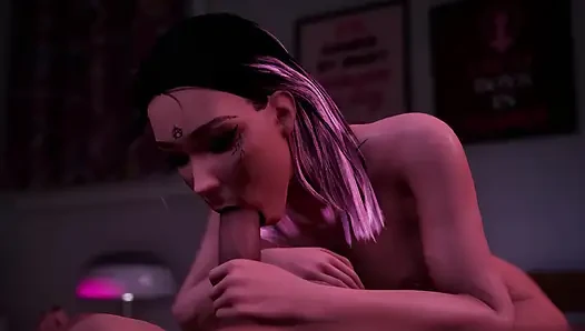 Ev arkadaşı onları izlerken ateşli genç kız sikiliyor 3 boyutlu hentai