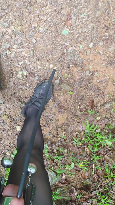 pantyhose peehole public