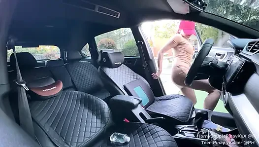 Sex in Car Park Where Strangers Watch, No Shame Just Fuck Me