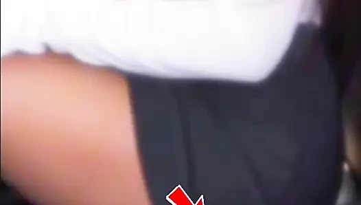 Secretary bitch giving the boss her vagina after a ride to work, HOW EASY I PUT IT IN!