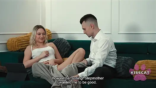 Will Step Dad Fuck and Cum Inside Step Daughter Jessie Ames in Share Bed While Step Mom?